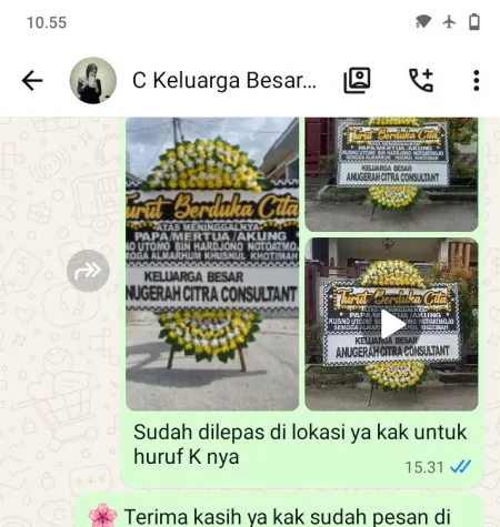 Pengiriman Papan Bunga Duka Alun Alun Jayapura